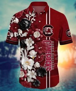 South Carolina Gamecocks NCAA Flower Hawaii Shirt For Fans Ver 24