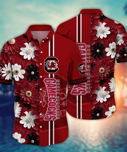 South Carolina Gamecocks NCAA Flower Hawaii Shirt For Fans Ver 25