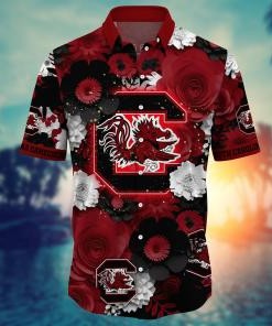 South Carolina Gamecocks NCAA Flower Hawaii Shirt For Fans Ver 27
