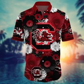 South Carolina Gamecocks NCAA Flower Hawaii Shirt For Fans Ver 27