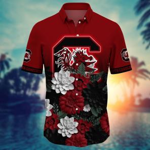 South Carolina Gamecocks NCAA Flower Hawaii Shirt For Fans Ver 28