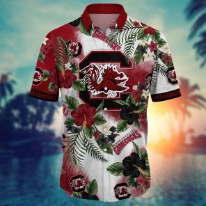 South Carolina Gamecocks NCAA Flower Hawaii Shirt For Fans Ver 29