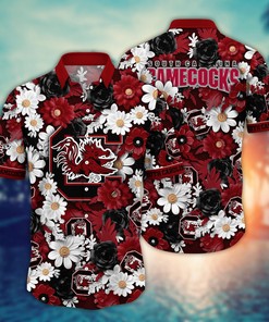 South Carolina Gamecocks NCAA Flower Hawaii Shirt For Fans Ver 3