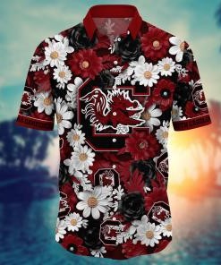 South Carolina Gamecocks NCAA Flower Hawaii Shirt For Fans Ver 3