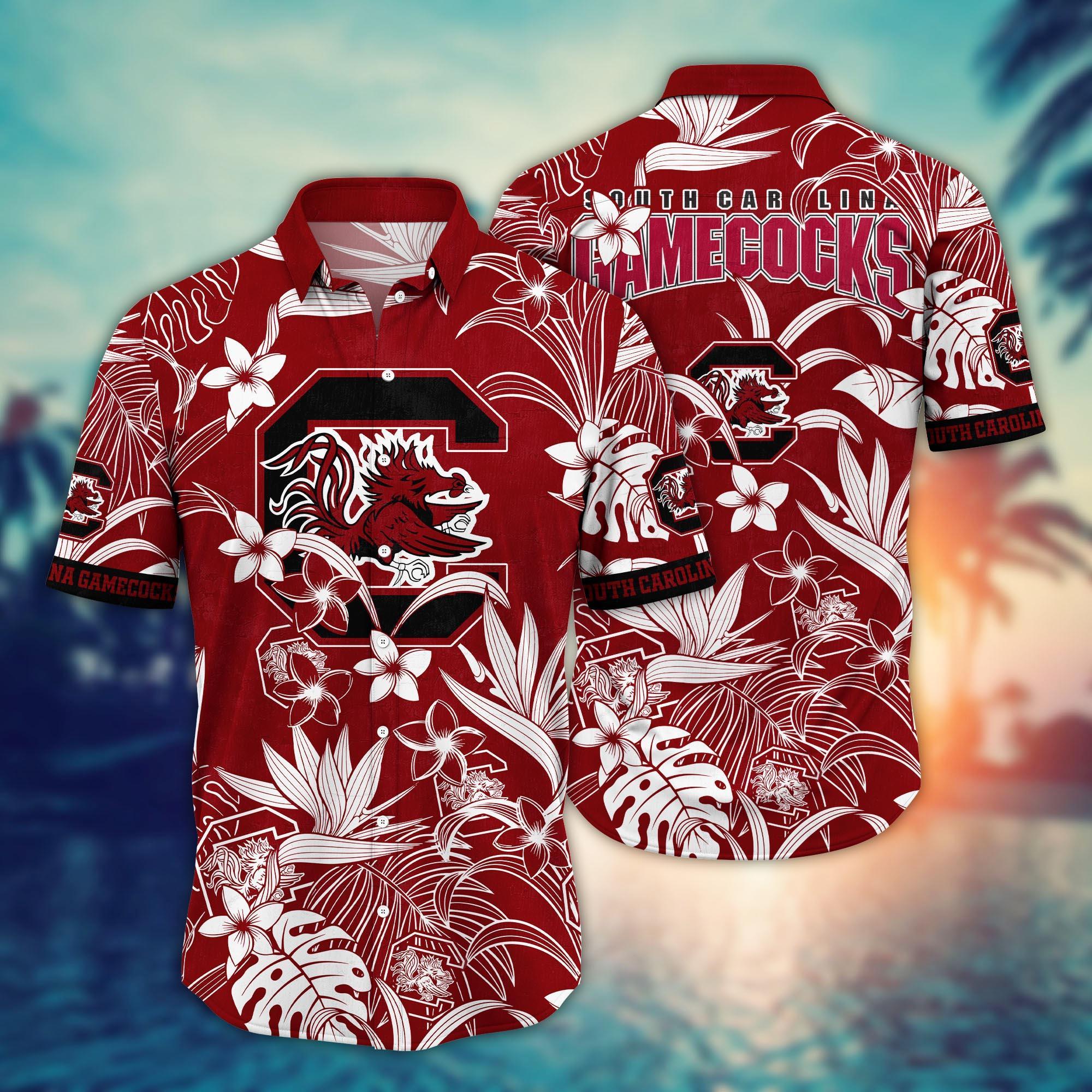 South Carolina Gamecocks NCAA Flower Hawaii Shirt For Fans Ver 30