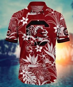 South Carolina Gamecocks NCAA Flower Hawaii Shirt For Fans Ver 30