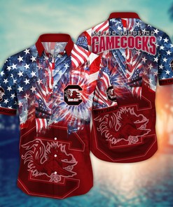 South Carolina Gamecocks NCAA Flower Hawaii Shirt For Fans Ver 32