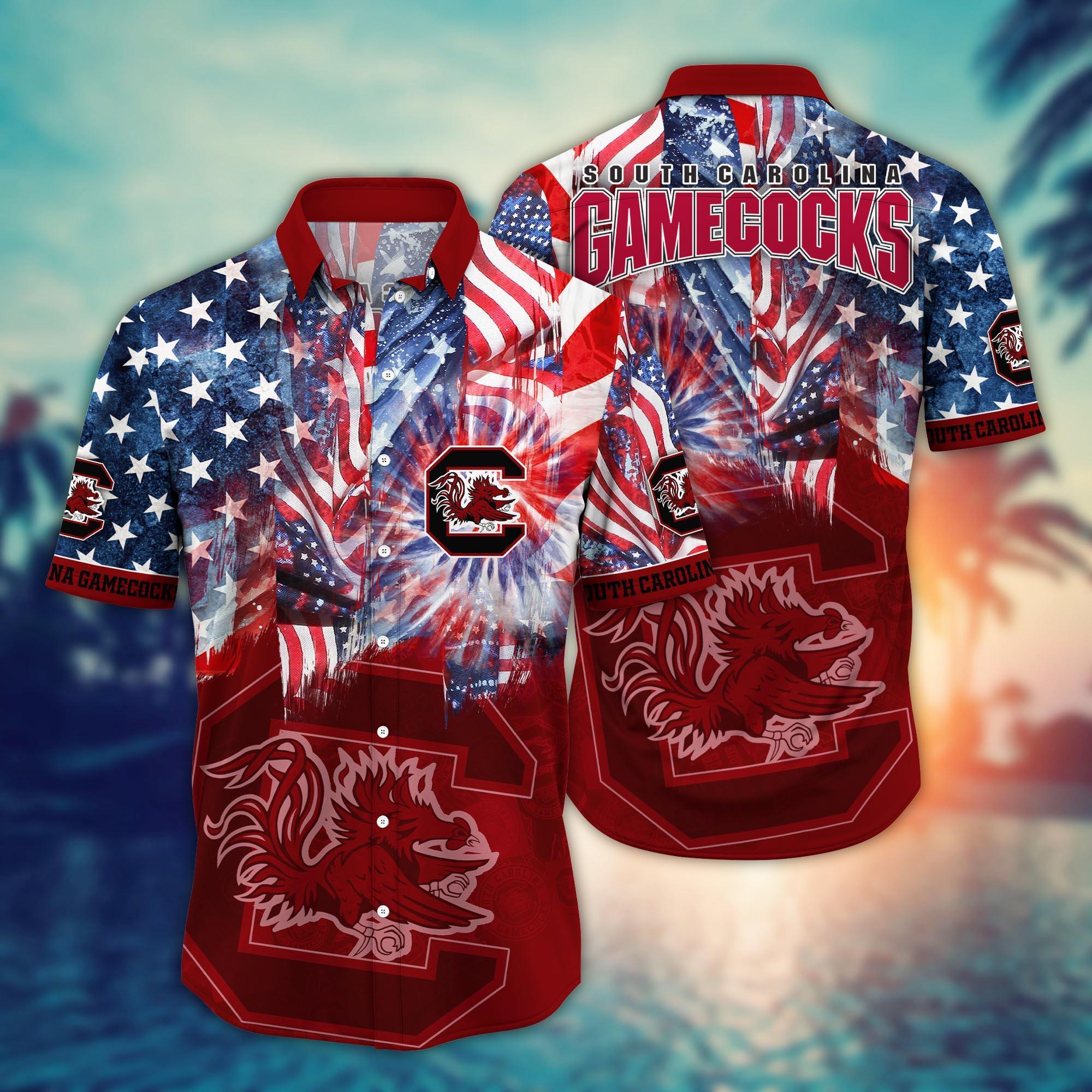 South Carolina Gamecocks NCAA Flower Hawaii Shirt For Fans Ver 32
