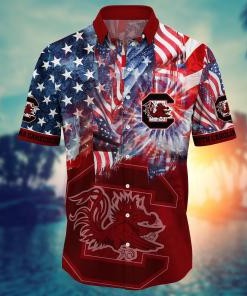 South Carolina Gamecocks NCAA Flower Hawaii Shirt For Fans Ver 32