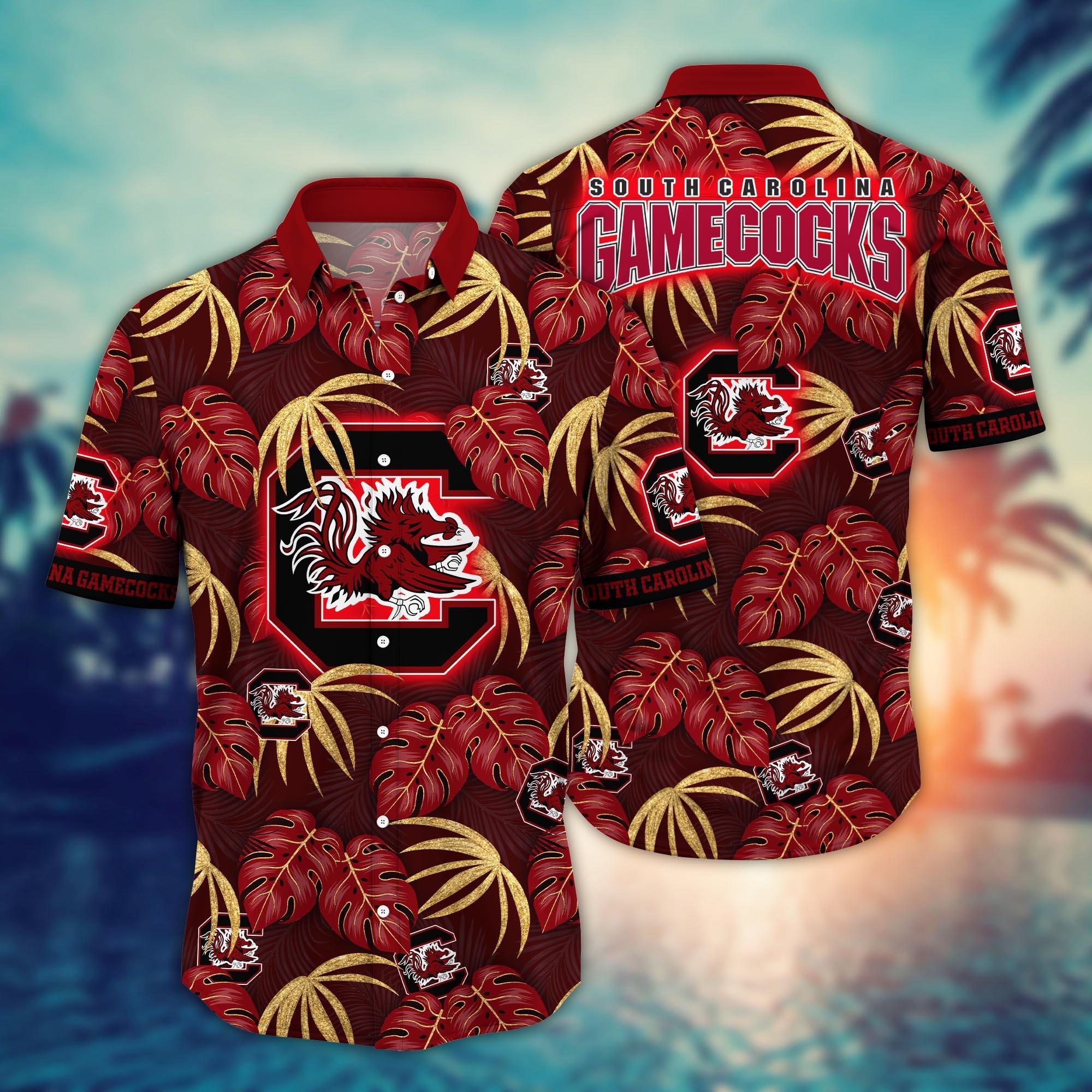 South Carolina Gamecocks NCAA Flower Hawaii Shirt For Fans Ver 33
