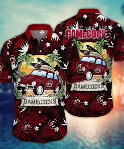South Carolina Gamecocks NCAA Flower Hawaii Shirt For Fans Ver 34
