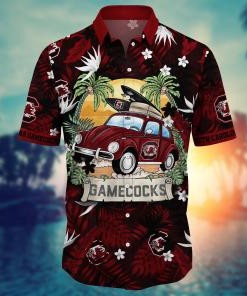 South Carolina Gamecocks NCAA Flower Hawaii Shirt For Fans Ver 34