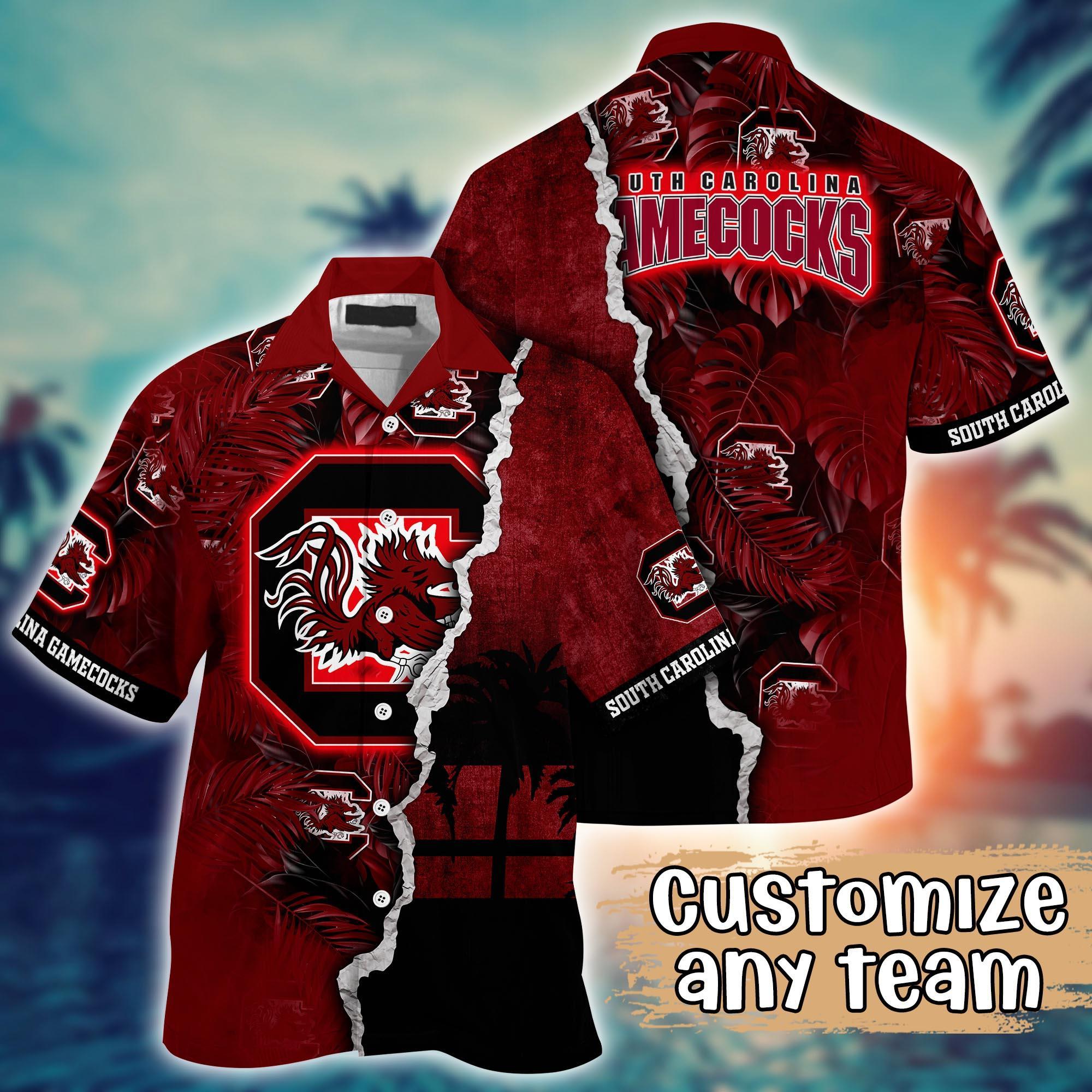 South Carolina Gamecocks NCAA Flower Hawaii Shirt For Fans Ver 35