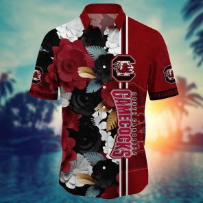 South Carolina Gamecocks NCAA Flower Hawaii Shirt For Fans Ver 36