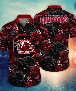 South Carolina Gamecocks NCAA Flower Hawaii Shirt For Fans Ver 37