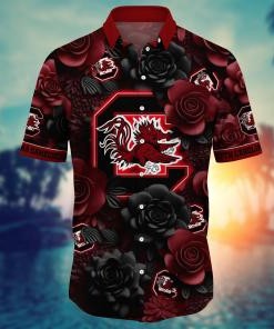 South Carolina Gamecocks NCAA Flower Hawaii Shirt For Fans Ver 37