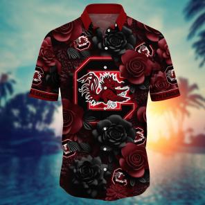 South Carolina Gamecocks NCAA Flower Hawaii Shirt For Fans Ver 37
