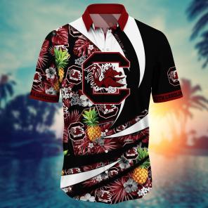 South Carolina Gamecocks NCAA Flower Hawaii Shirt For Fans Ver 6