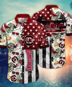South Carolina Gamecocks NCAA Flower Hawaii Shirt For Fans Ver 8