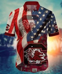 South Carolina Gamecocks NCAA Flower Hawaii Shirt For Fans Ver 9