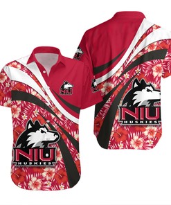 Special Red Northern Illinois Huskies NCAA Hawaiian Shirt