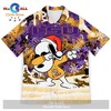 Sport LSU Tigers Button Up Tropical Aloha Hawaiian Shirt