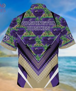 Sports Fans Stay Cool with Washington Huskies Summer Hawaiian Shirt and Shorts 
