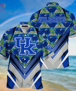 Sports Fans Summer Hawaiian Shirt and Shorts for Kentucky Wildcats 