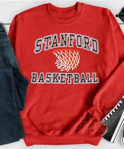 Stanford Basketball Logo Shirt - Vintage Style