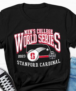 Stanford Cardinal 2023 Baseball College World Series Tee - Official Merchandise