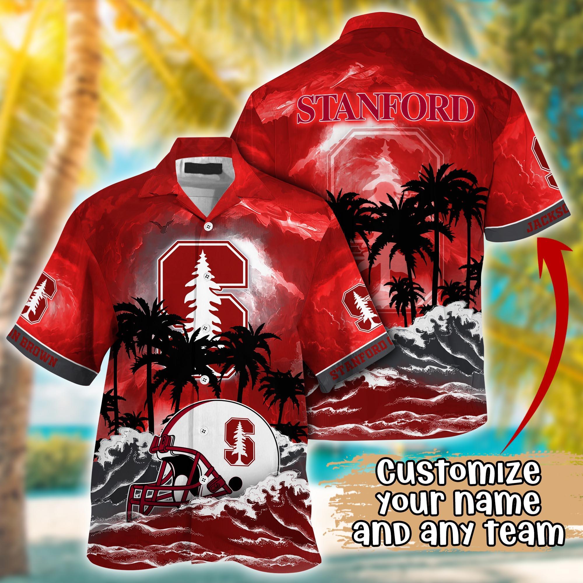 Stanford Cardinal NCAA Best Hawaiian Shirt Ever- Customize Any Team Any League