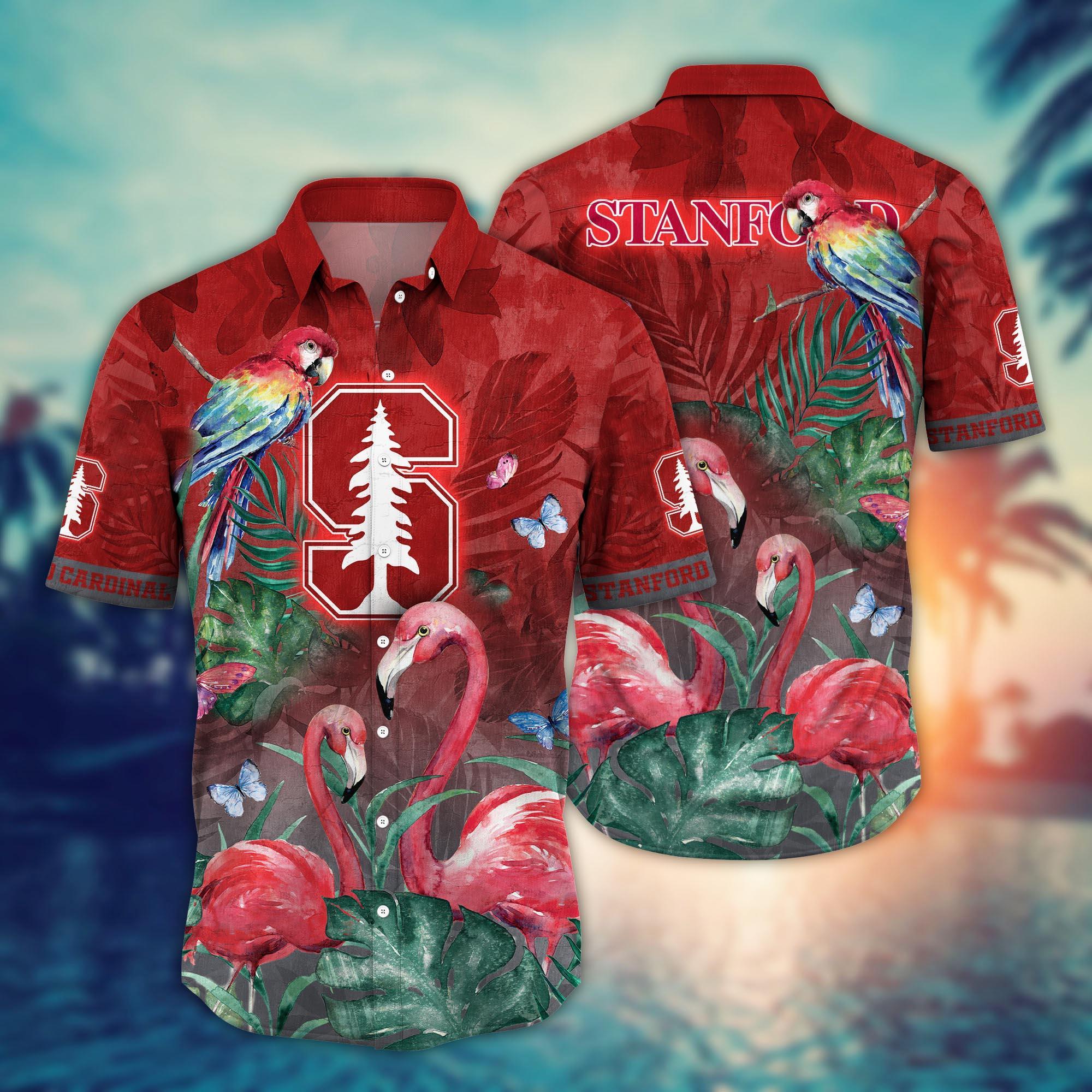 Stanford Cardinal NCAA Flower Hawaii Shirt For Fans Ver 10