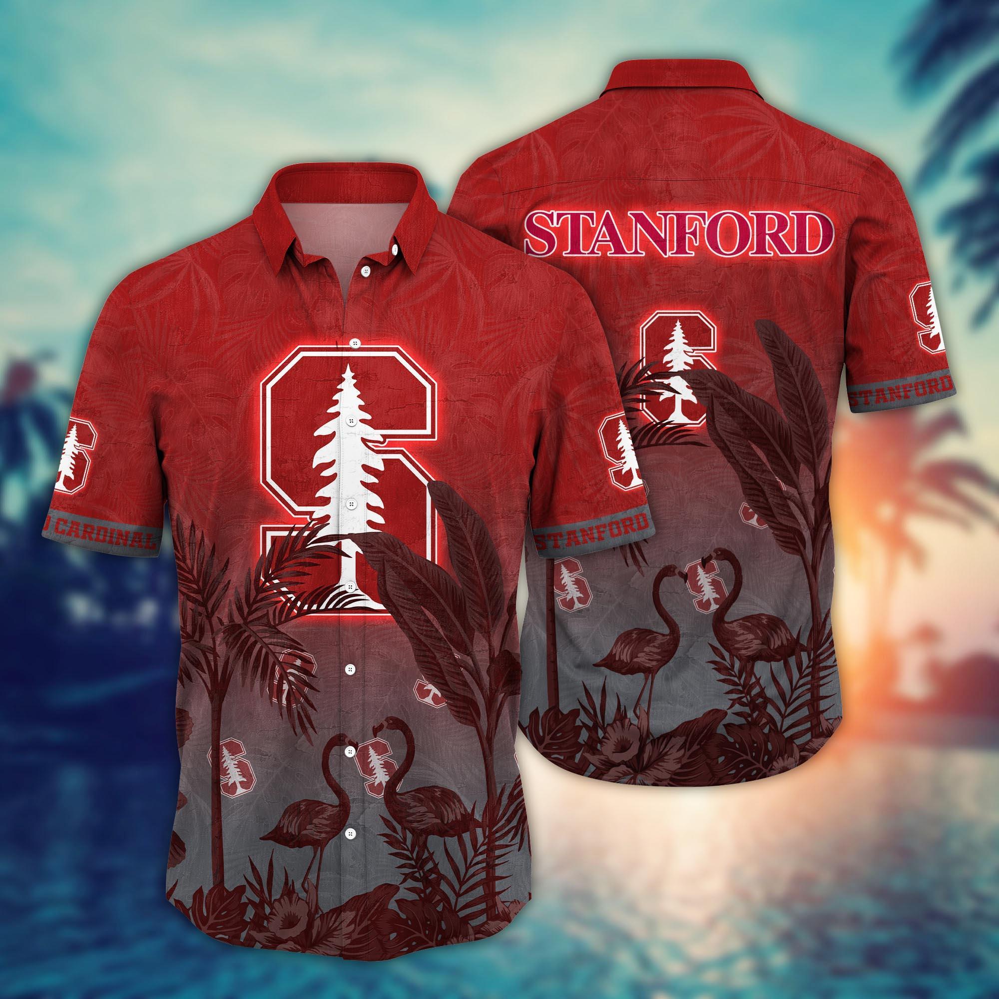 Stanford Cardinal NCAA Flower Hawaii Shirt For Fans Ver 11