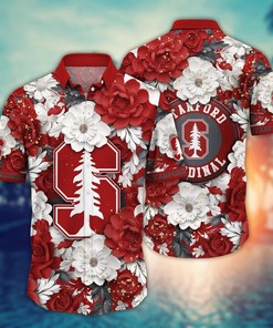 Stanford Cardinal NCAA Flower Hawaii Shirt For Fans Ver 12