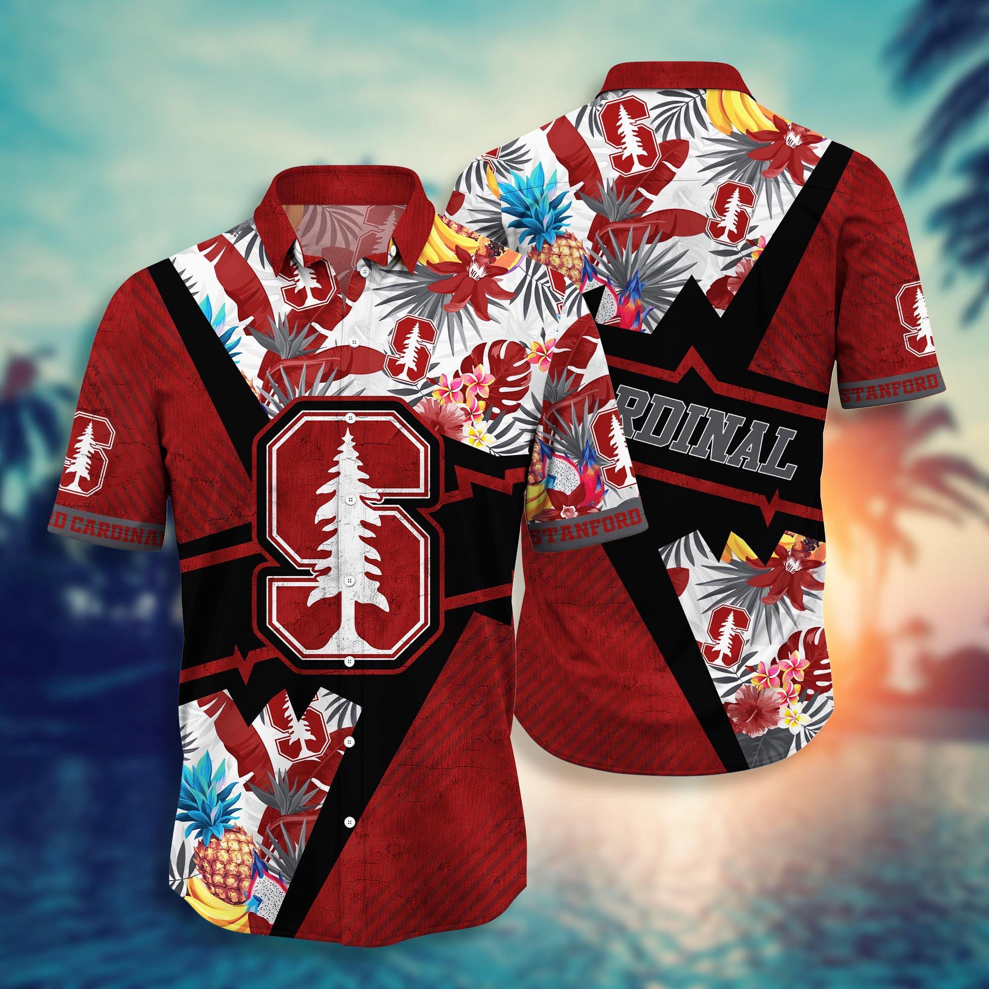 Stanford Cardinal NCAA Flower Hawaii Shirt For Fans Ver 13