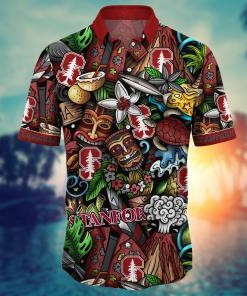 Stanford Cardinal NCAA Flower Hawaii Shirt For Fans Ver 16