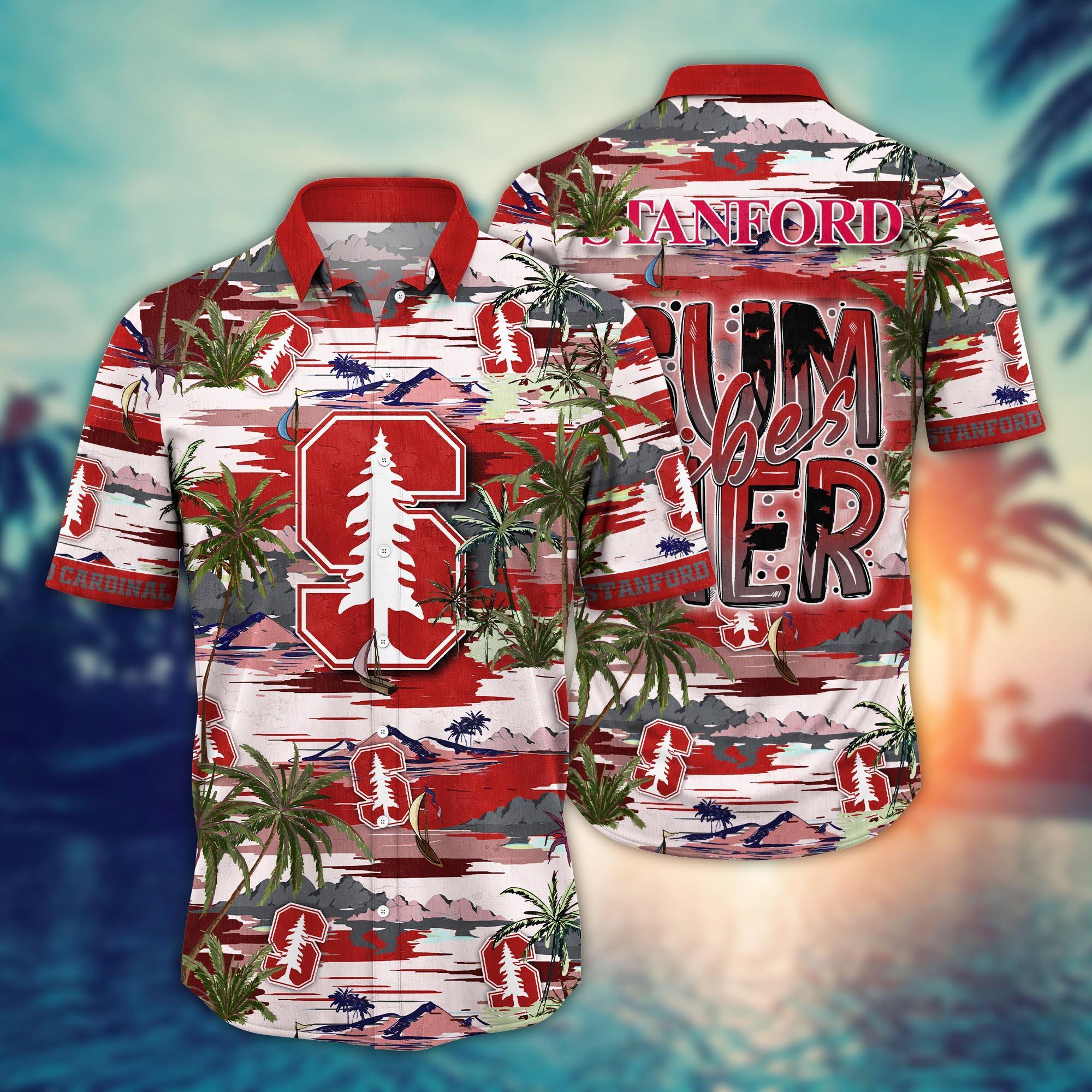 Stanford Cardinal NCAA Flower Hawaii Shirt For Fans Ver 18