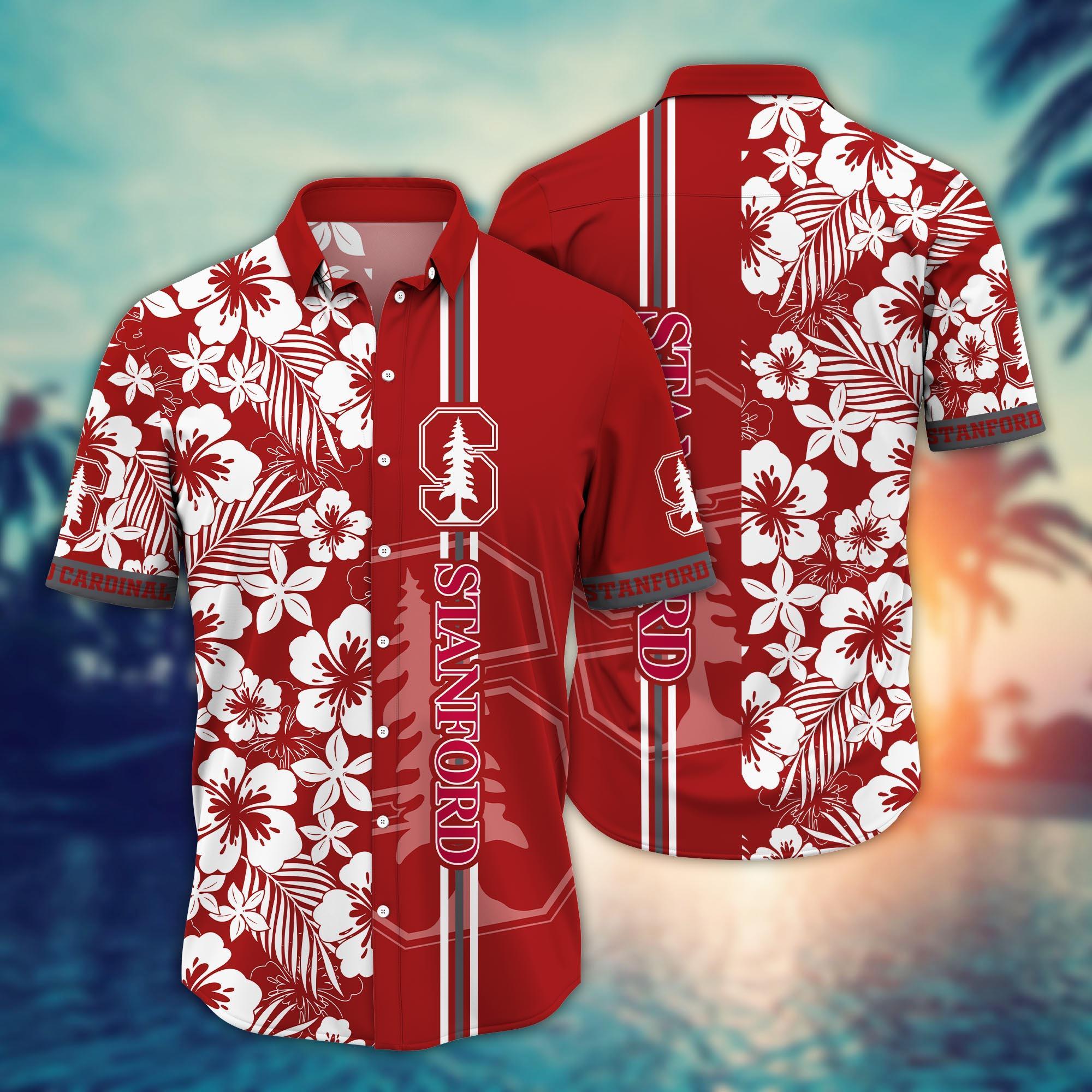 Stanford Cardinal NCAA Flower Hawaii Shirt For Fans Ver 19