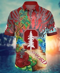 Stanford Cardinal NCAA Flower Hawaii Shirt For Fans Ver 2