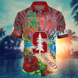 Stanford Cardinal NCAA Flower Hawaii Shirt For Fans Ver 2