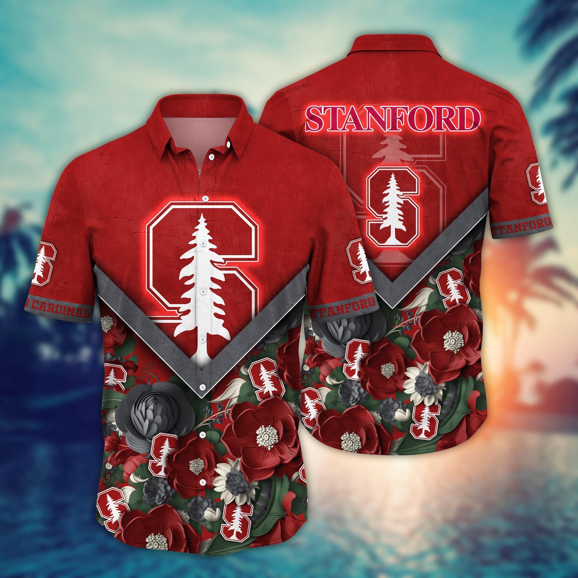Stanford Cardinal NCAA Flower Hawaii Shirt For Fans Ver 20