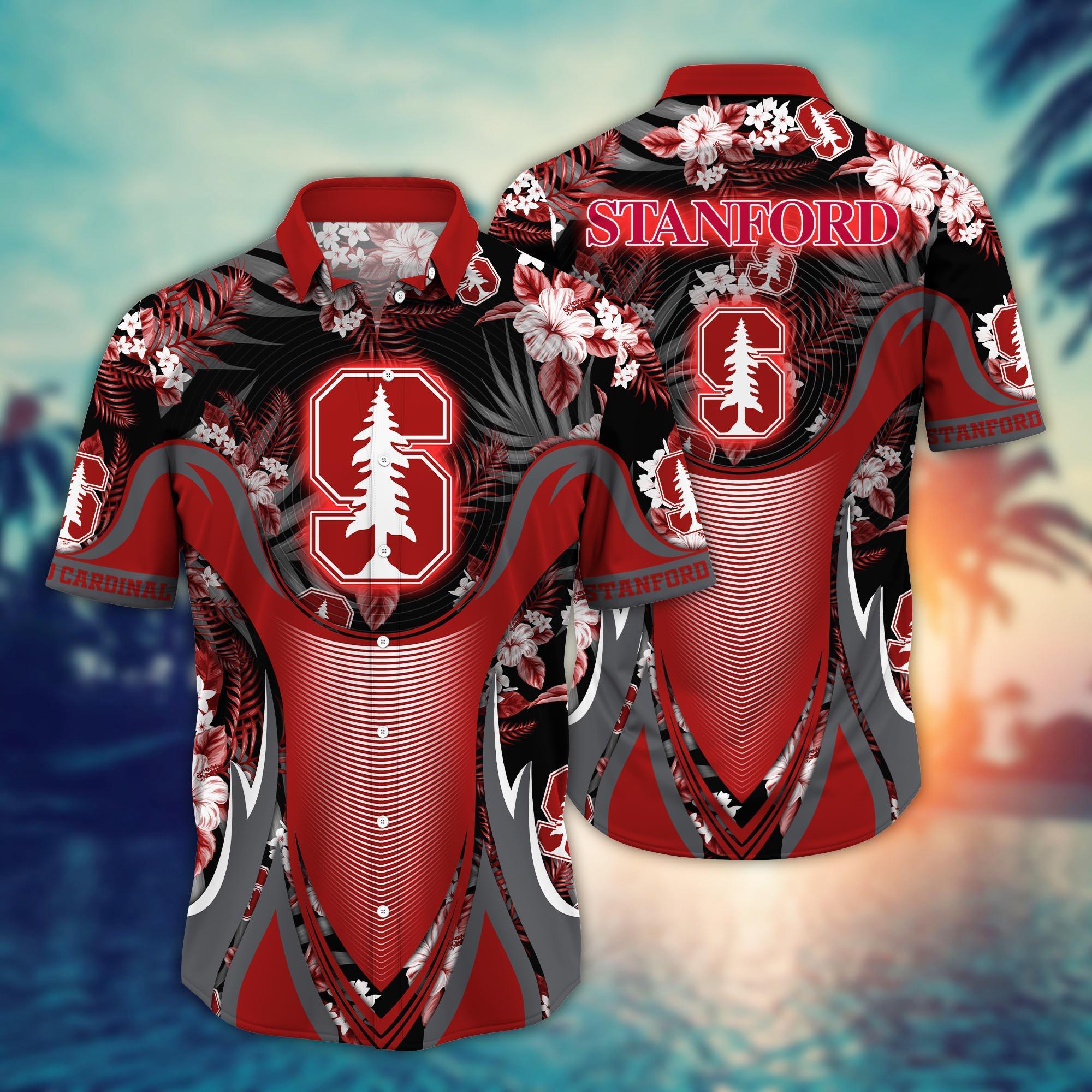 Stanford Cardinal NCAA Flower Hawaii Shirt For Fans Ver 22