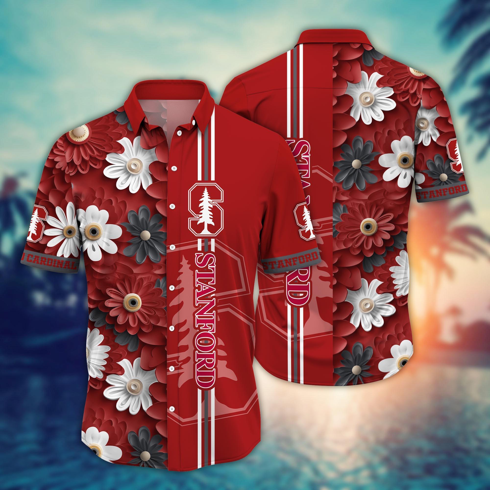 Stanford Cardinal NCAA Flower Hawaii Shirt For Fans Ver 25
