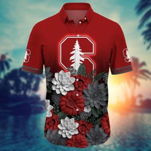 Stanford Cardinal NCAA Flower Hawaii Shirt For Fans Ver 27