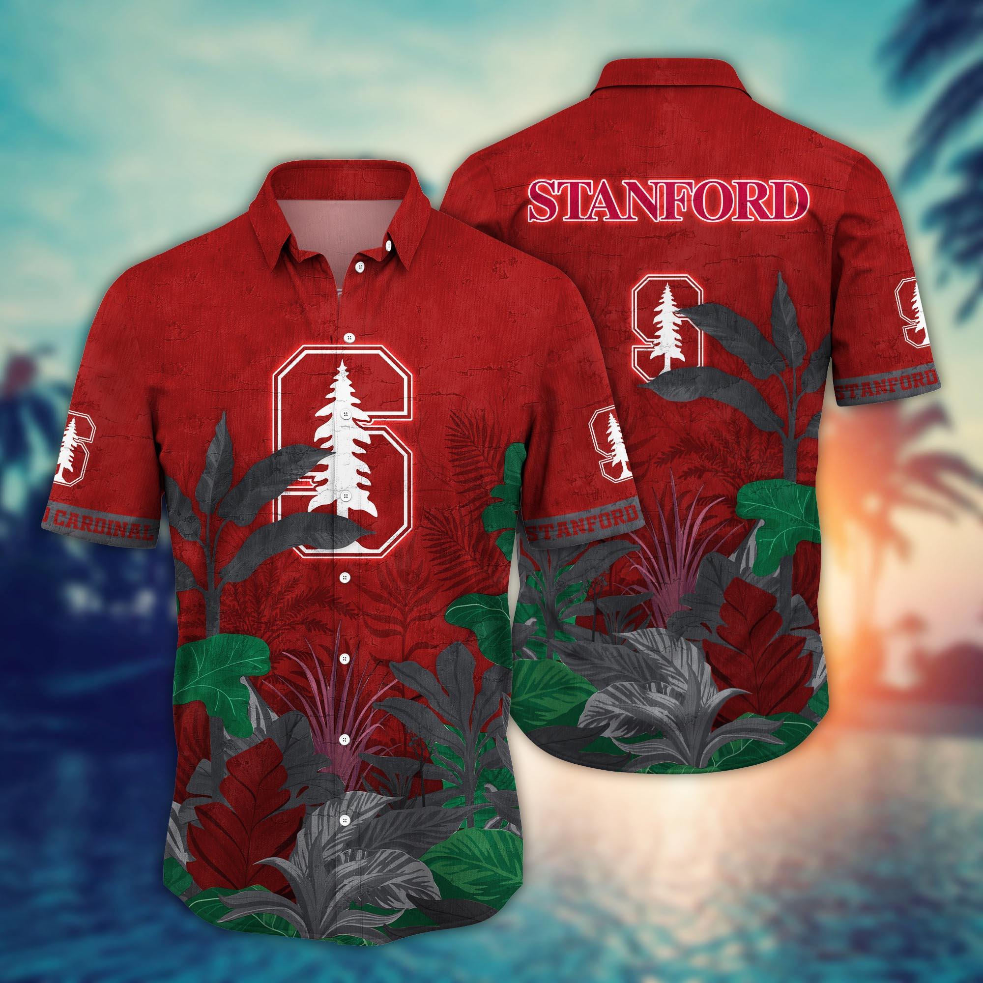 Stanford Cardinal NCAA Flower Hawaii Shirt For Fans Ver 28