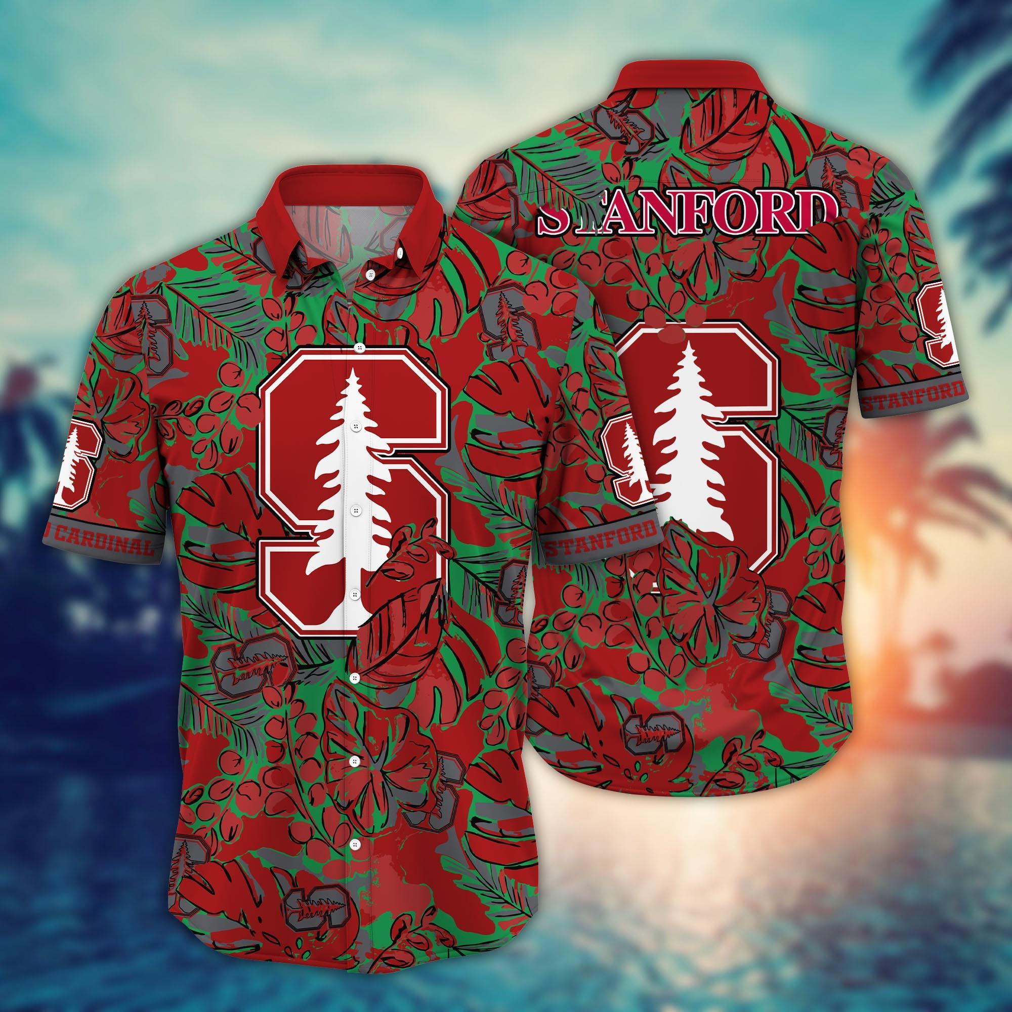 Stanford Cardinal NCAA Flower Hawaii Shirt For Fans Ver 30
