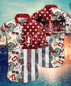 Stanford Cardinal NCAA Flower Hawaii Shirt For Fans Ver 7