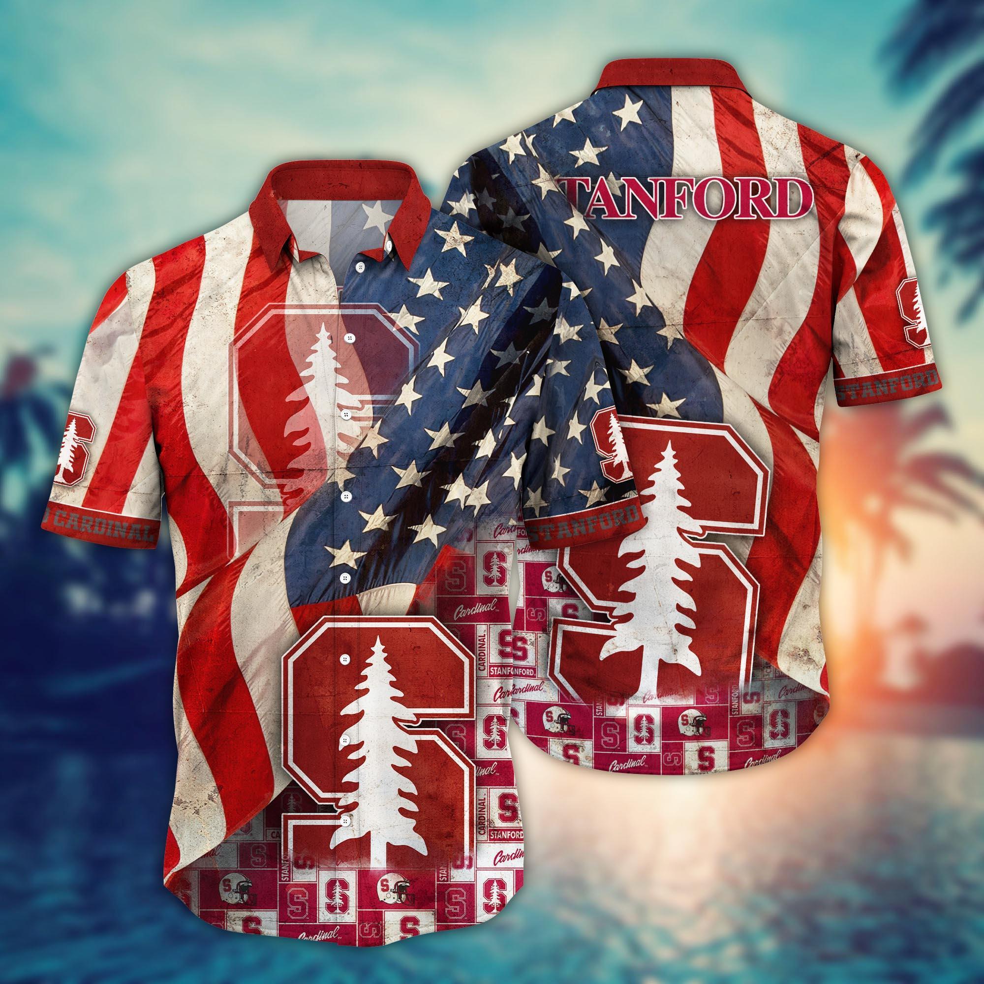 Stanford Cardinal NCAA Flower Hawaii Shirt For Fans Ver 9