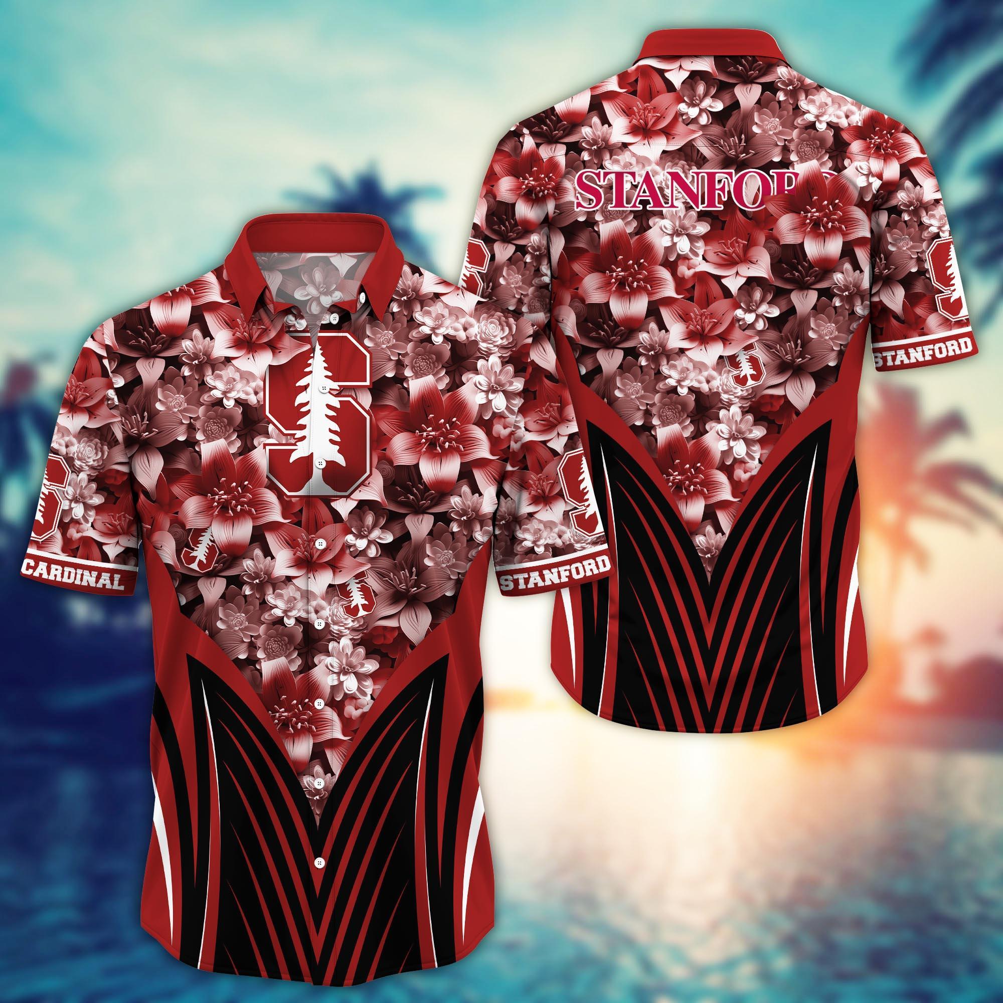 Stanford Cardinal NCAA Hawaiian Shirt, Aloha Shirt Ver 1