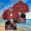 Stanford Cardinal NCAA Palm Tree Pattern Hawaii Shirt For Sports Fans